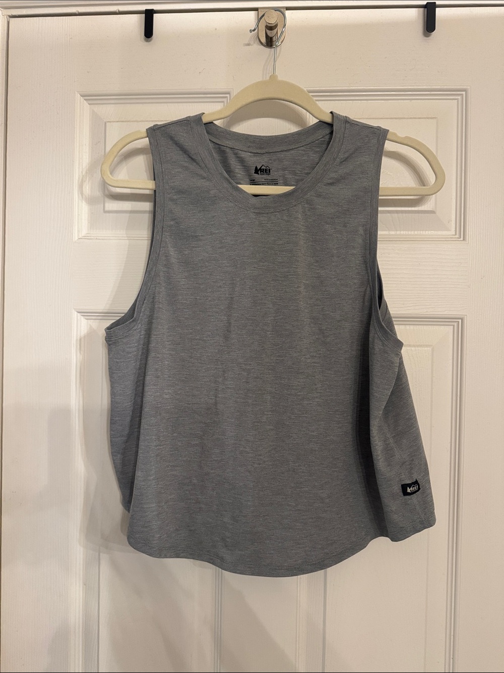 REI Gray Women's Athletic Crewneck Tank